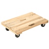 Solid Wood Top Dolly - 30 x 18 Inch Top.