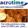 Acroprint AcroTime Web Hosted time and Attendance Solution - Platinum Edition
