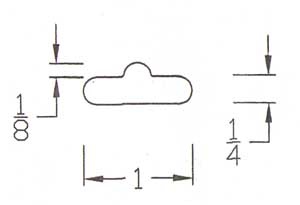 M.C Mieth 448RH 1-1/8 Reach Large Round Hole Punch 3/8, 1/2, 5/16 or  7/16 Diam. Holes