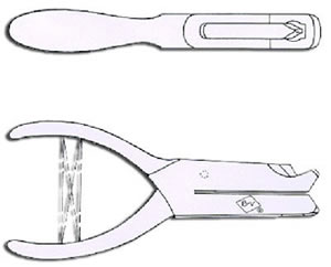 B-V Tool #5 Standard 1-1/2 Inch Reach Punch