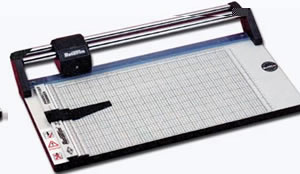 48 Rotary Paper Cutter Manual Paper Trimmer with Grid Lines & Self  Sharpening