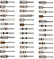 Lawson 1/8 inch diameter, 3-1/2 inch long, 2-1/4 inch drill capacity, Duralon, Standard Paper Drill Bit (LDU-125.350)