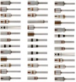 Lassco Wizer 3/16 in diam 3 1/8 in long 2 in drill cap, Teflon, Standard Paper Drill Bit (pd316t-2)