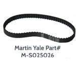 Martin Yale M-S025026  Replacement 150XL037 T-BELT for Paper Folding Machines 1501X and CV7