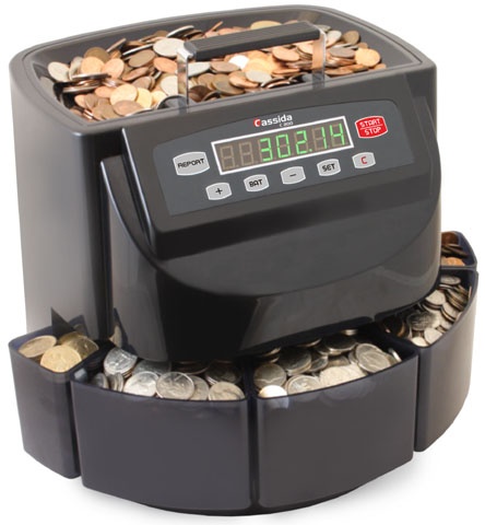 Cassida C-C850 Heavy Duty Coin Counter & Off-Sorter