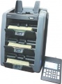 AMROTEC X-3000 Three (3) Pocket Currency Sorter with 3-Stackers, Currency Counter, Discriminator