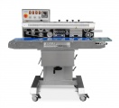 Band Sealers | Preferred Pack PP-1120W Stainless Steel Tilt Head Horizontal Band Sealer with Color Ribbon Printing