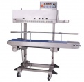 Band Sealers | HL-M1120LD Vertical Band Sealer with Hot Ink Coding Right to Left Feed