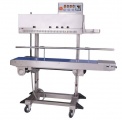 Band Sealers | Preferred Pack PP-1120LD Vertical Band Sealer with Hot Ink Coding Right to Left Feed