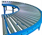 Conveyors | Preferred Pack PP180-72 180 Degree Gravity Curved Conveyor with72 inch Straight Section