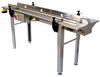 Conveyor | Preferred Pack Model PP-144SS Stainless Steel - 12 foot by 4 Inch wide Conveyors for Steam Tunnels