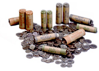 100 Dime/10 cent Preformed Crimped end Shotgun Coin Wrapper Tubes 5 Dollar Roll 