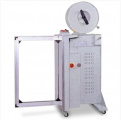 Strapping Machines | Preferred Pack TP-201 SS Stainless Steel Fully Auto Arch Strapping Machine with Power Roller Table