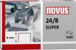 Dahle Novus 040-0038 - 24/8 Super Premium Staples, 24 Gauge, 8 mm Length