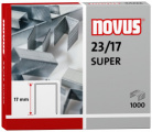 Dahle Novus 042-0045 - 23/17 Super Heavy Duty Staples, 23 Gauge, 17 mm Length