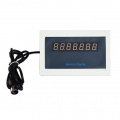 RIBAO RCD-002 Counter External Display, 8 Digits External Display for Coin Counters CS-2000/HCS-3300/HCS-3500AH