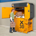 Bramidan Baler X30 HD X-Series Superior Vertical Baler for Large Quantities of Waste