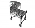Conveyors | Preferred Pack PP14-12 SW Flexible Gravity Skatewheel Conveyors