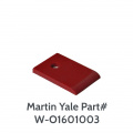 Martin Yale Replacement Part W-O1601003 Retarder, Grind for Automatic Paper Folder with Manual Adjustments - 1601 and 1701 DISCONTINUED
