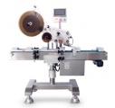 Labelers with Conveyor | Preferred Pack PP-610TS Top and Side Label Applicator with Side Folder