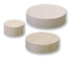 Lassco Spinnit Drill Round Blocks - 2-7/8 Inch Diameter and 5/8 Inch High - a Dozen