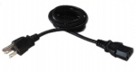 Accubanker POWER CORD- AC600A - Flat Plug (US) for Money counters and Coin counters