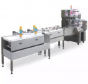 Integrated Packaging Line - Packaging Line - Wrapper + Smart Belt Auto Feeding + Aligning System