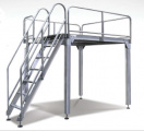 ELC Stainless Steel Platforms / Mezzanines - Stock: 78 3/4 inches (2000mm)
