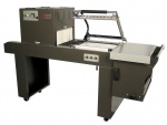 All-In-One Sealer | Preferred Pack PP-1519ECMC Manual Shrinkwrap Machine w/ Magnetic Hold Down and Discharge Conveyor 8