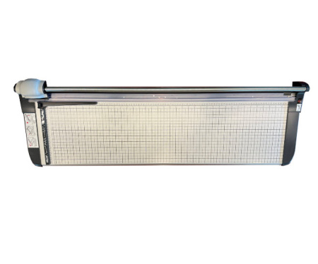 thumbnail interactive-video image 1 of KW-Trio 3021 Metal Base Rotary Paper Trimmer – 37cm Cut Length, New 1 of 6