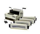 Tamerica Omega 4-in-1 Electric Punch and Bind Machine with 4 Dies